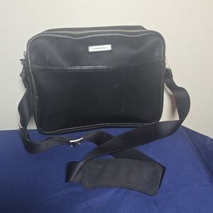 Burberry Black Nylon Messenger Bag